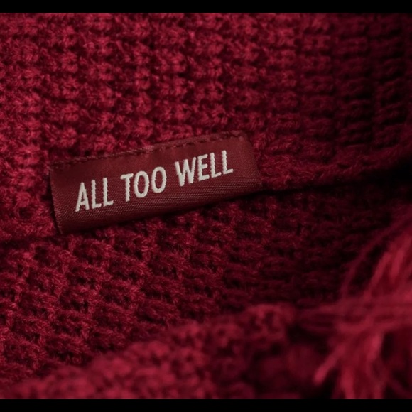 NWT - Taylor Swift “All Too Well” Scarf - Picture 3 of 4